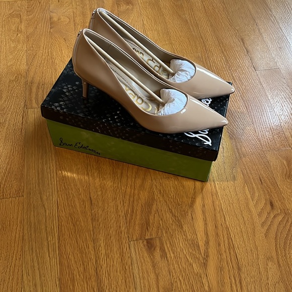 Sam Edelman Jordyn nude heels -size 8 - Picture 2 of 2